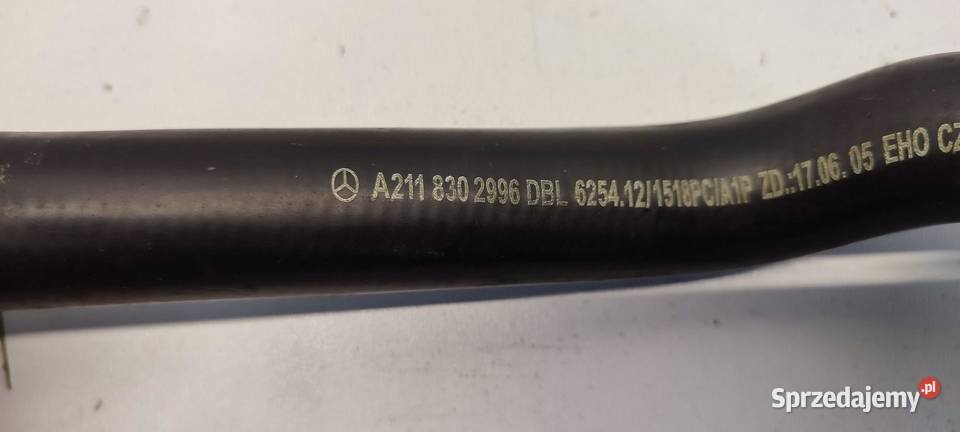 MERCEDES W211 RURA PRZEWÓD WODY A2118302996