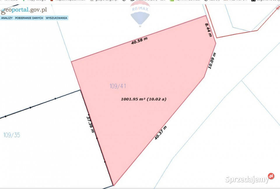 Działka usługowo mieszkaniowa Sprzedaż Natalin