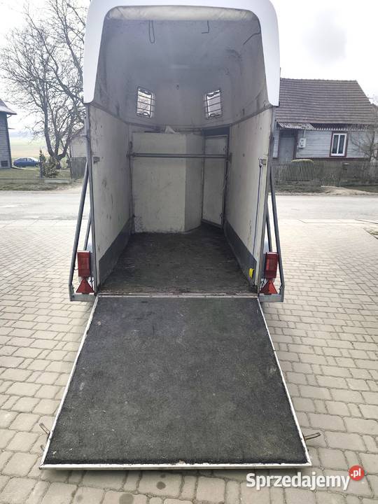 PRZYCZEPA SLUIS DMC 1150 KAT B SIODLARNIA Rok produkcji 2003 Do przewozu koni Wodzisław