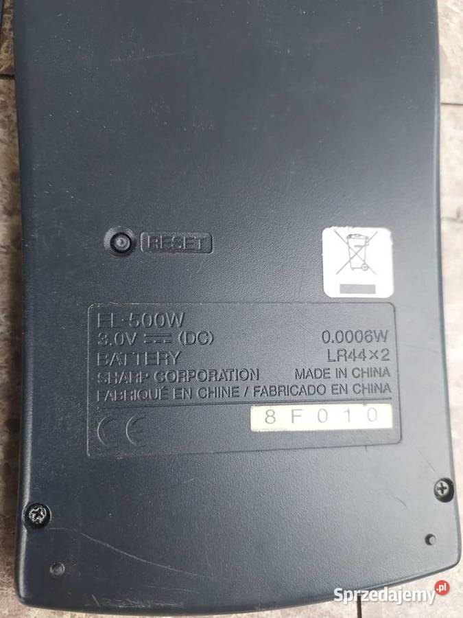 Stare kalkulatory 2 Sharp EL500W i słoneczny Pozostałe pomorskie Tczew sprzedam