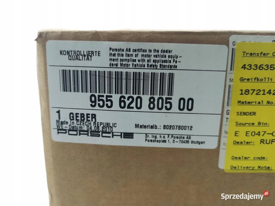 CZUJNIK POZIOMU PALIWA PORSCHE CAYENNE 20072010