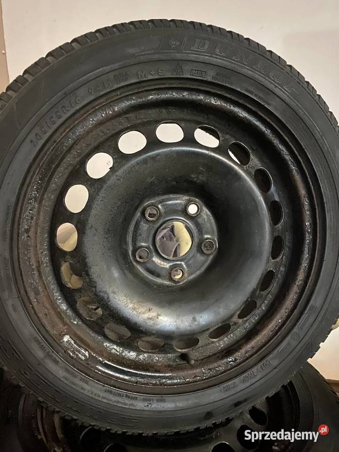 Felgi stalowe r 16 5x112 z oponami zimowymi Gdańsk
