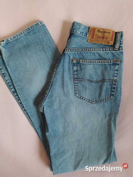 Jeansy Pepe Jeans Checked S spodnie jeansowe