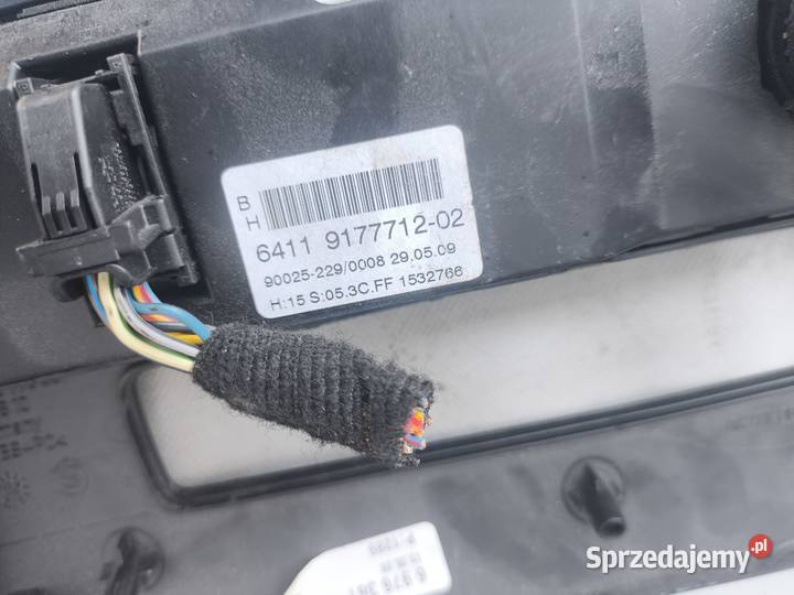 BMW E60 E61 LCI FL LIFT PANEL KLIMATYZACJI Radom