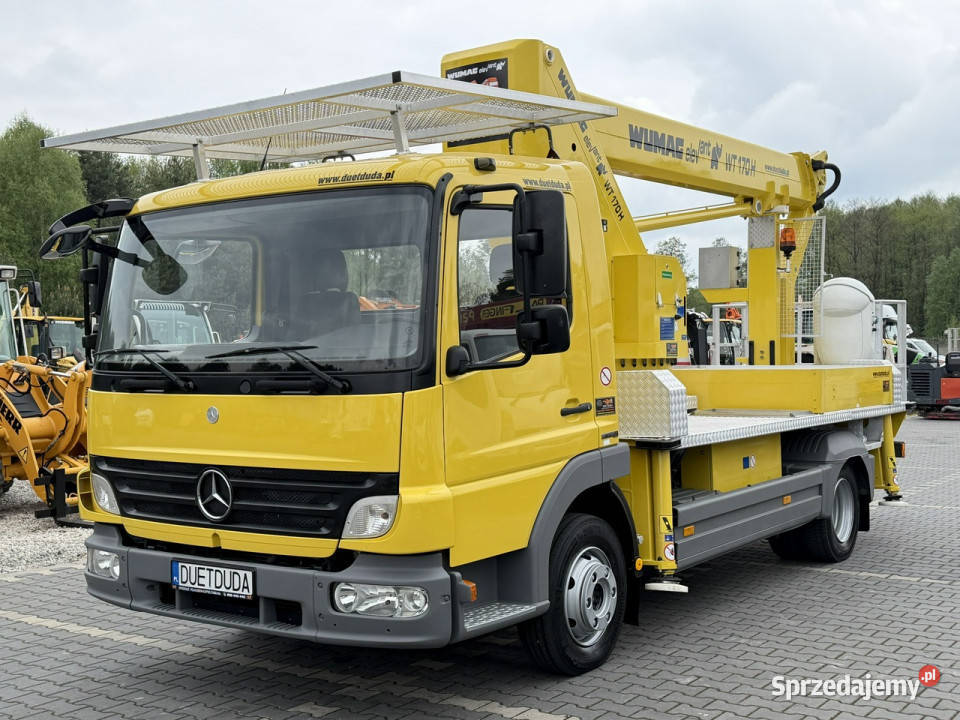 Mercedes Atego Zwyżka WUMAG WT 170 17m w bok 12m 156KM Motoryzacja świętokrzyskie
