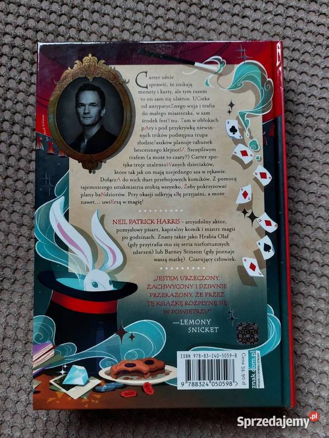 nowa Magicy Neil Patrick Harris twarda Kraków sprzedam