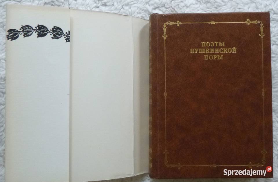 Poeci czasów Puszkina antologia rosyjsku Proza i poezja Warszawa