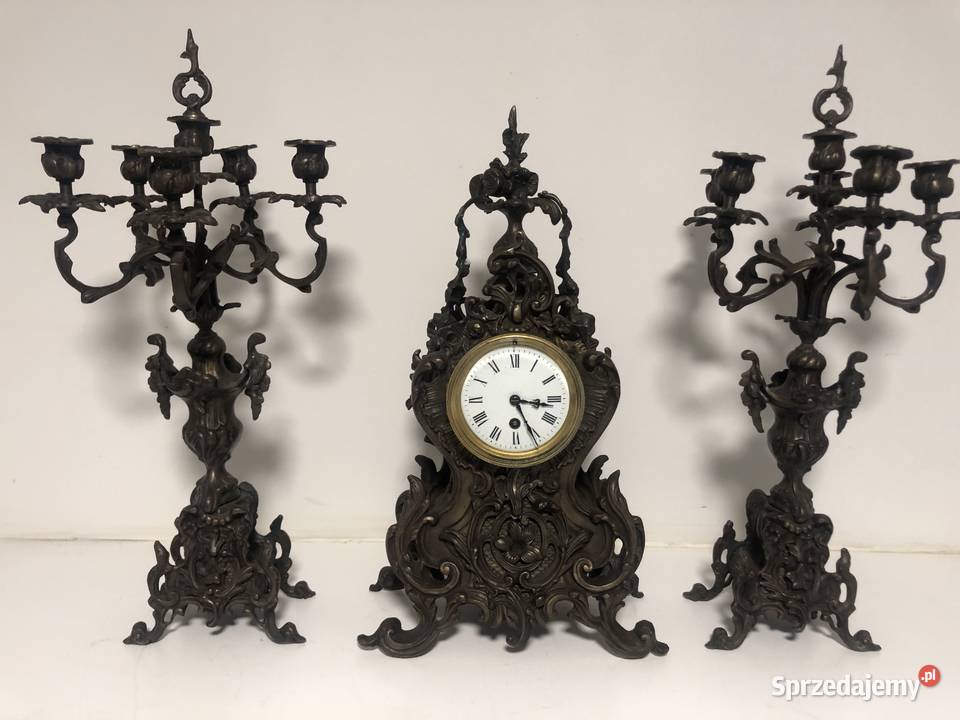 Francuski zegar antyczny 204 GWARANCJA 2 LATA Nowa Sól