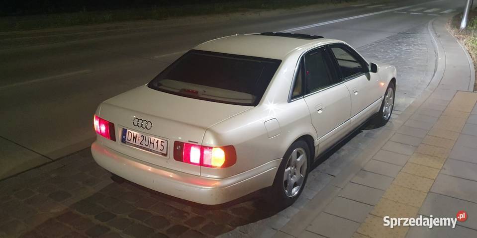 Audi A8 42 V8 q welur podw szyby el dach kier 4/5 Wrocław