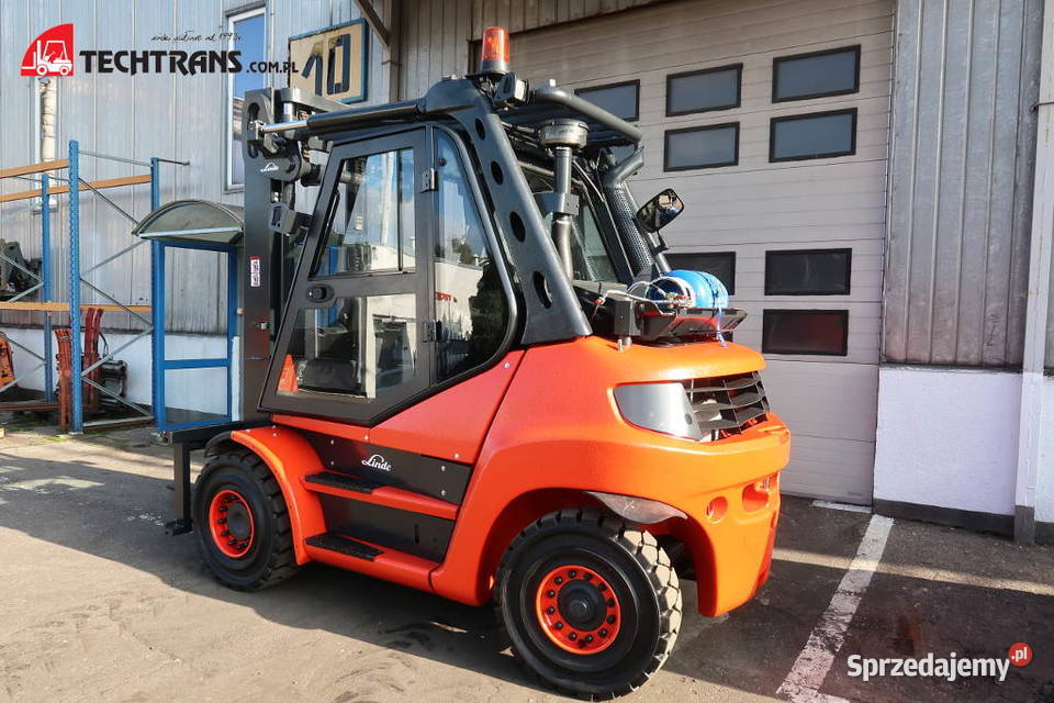 Wózek widłowy używany Linde 6 Ton Linde H60T 01 Elbląg