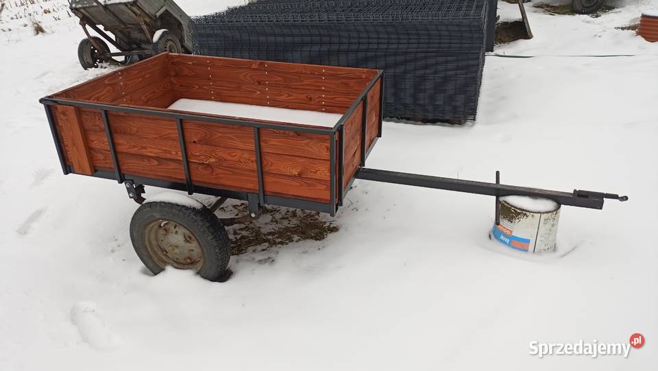 Przyczepa Przyczepka ogrodowa do quada traktorka Brzeszcze