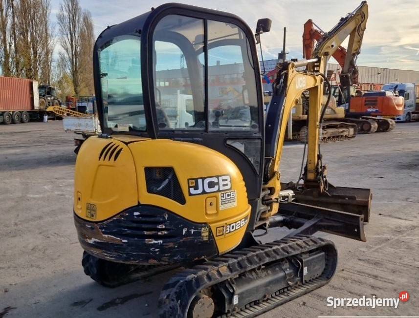 Minikoparka JCB 8026 2018 Rok produkcji 2018 Jeziorko
