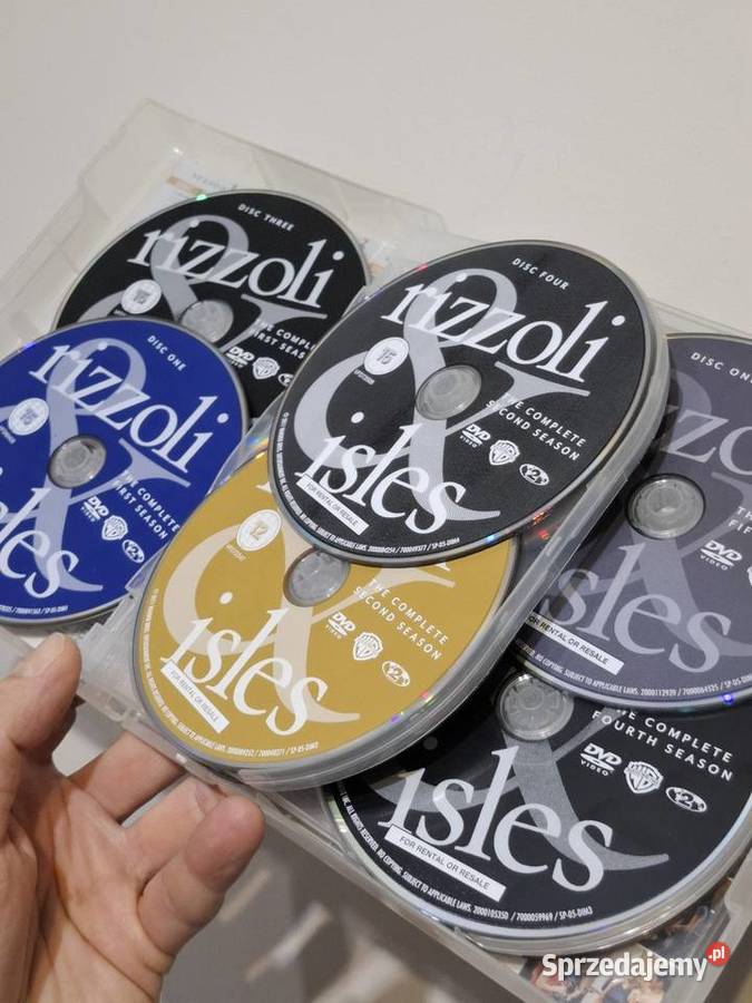 DVD Rizzoli and Isles The Complete Series Kraków