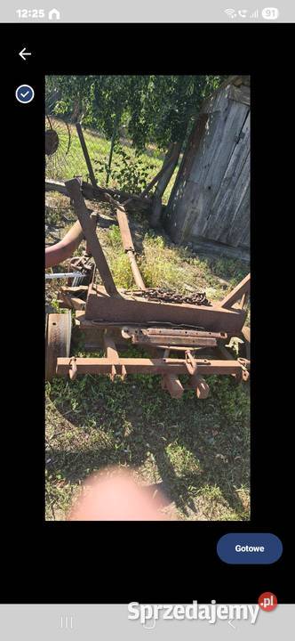 Zgrabiarka taśmowa nieuszkodzony Rolnictwo Ostrowy