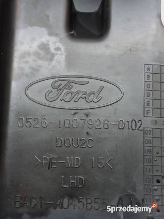 TUNEL ŚRODKOWY Ford Fiesta Mk7 20082016 osobowe sprzedam