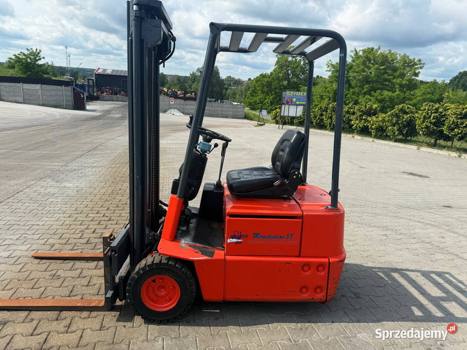 wózek widłowy elektryczny LINDE E12 przesuw Działoszyn