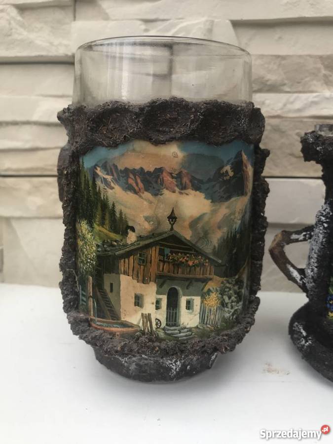 Handmade ręcznie robione dzbanki wazonik kufel Rękodzieło