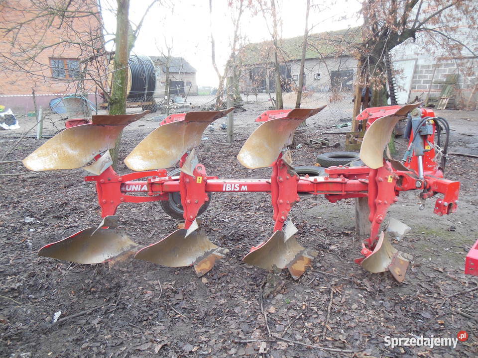 Pług obrotowy 4 skibowy UNIA IBIS M Pługi Goszczanów