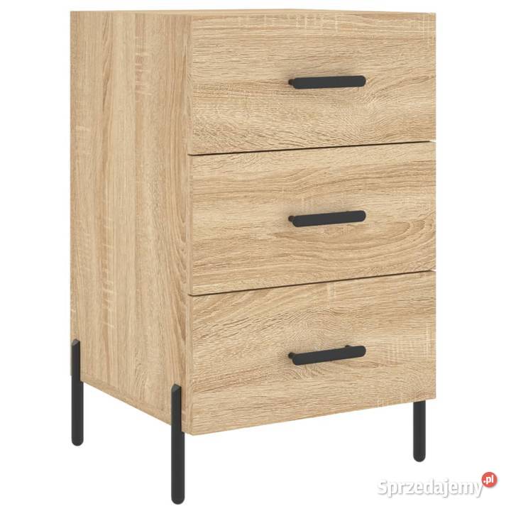 vidaXL Szafka nocna dąb sonoma 40x40x66 mazowieckie Warszawa