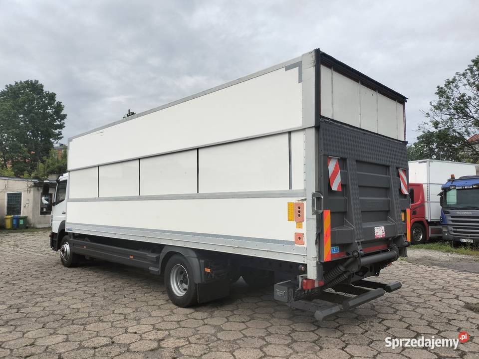 MERCEDES ATEGO 4x2 REGULOWANY KONTENER IZOTERMA 296385km