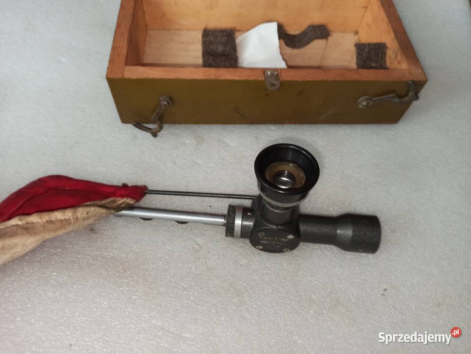 Lunetka TCHP780 do przystrzeliwania wojskowa Militaria łódzkie Skierniewice