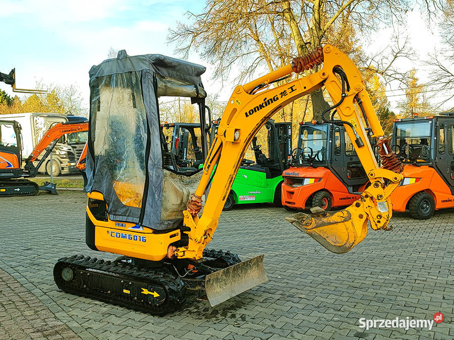 Mini Koparka gąsienicowa 1600 Lonking CDM6016 Kęty