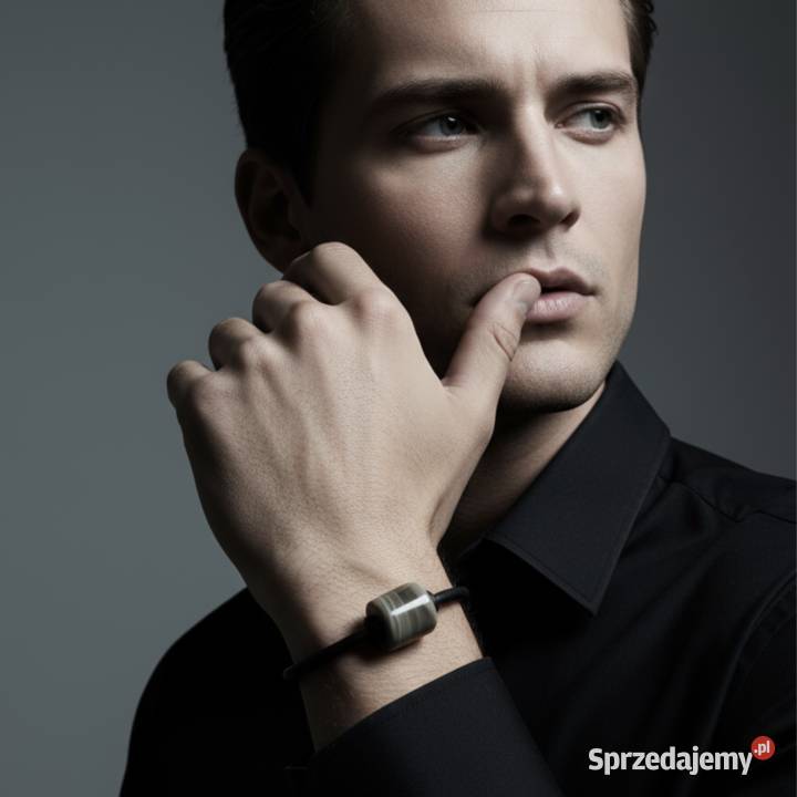 Bransoletka z krzemieniem pasiastym prosto z Gór Skarżysko-Kamienna