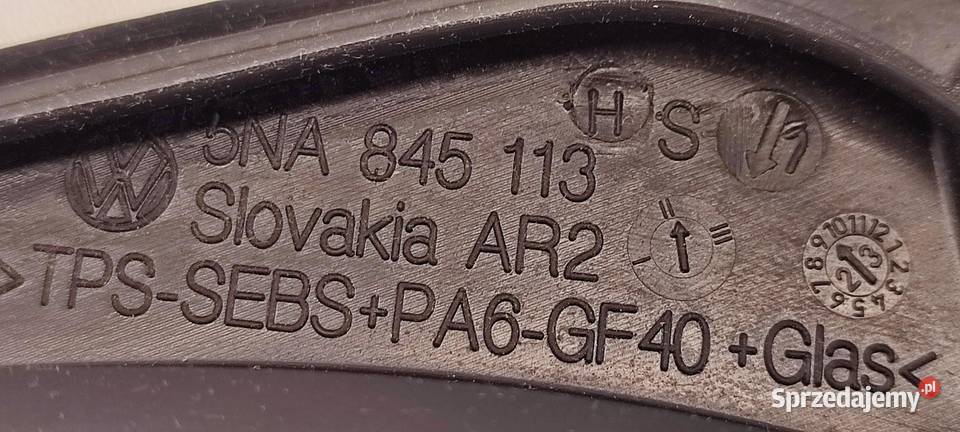 VW TIGUAN II SZYBA DRZWI LEWY PRZÓD 5NA845113 sprzedam