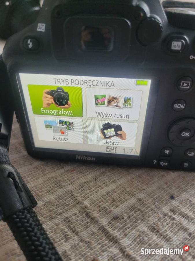 Aparat Nikon D3500 dwa obiektywy dwie baterie Wrocław