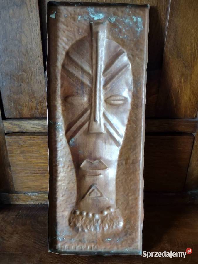 Sztuka Afryki miedzioryt Rękodzieło sprzedam