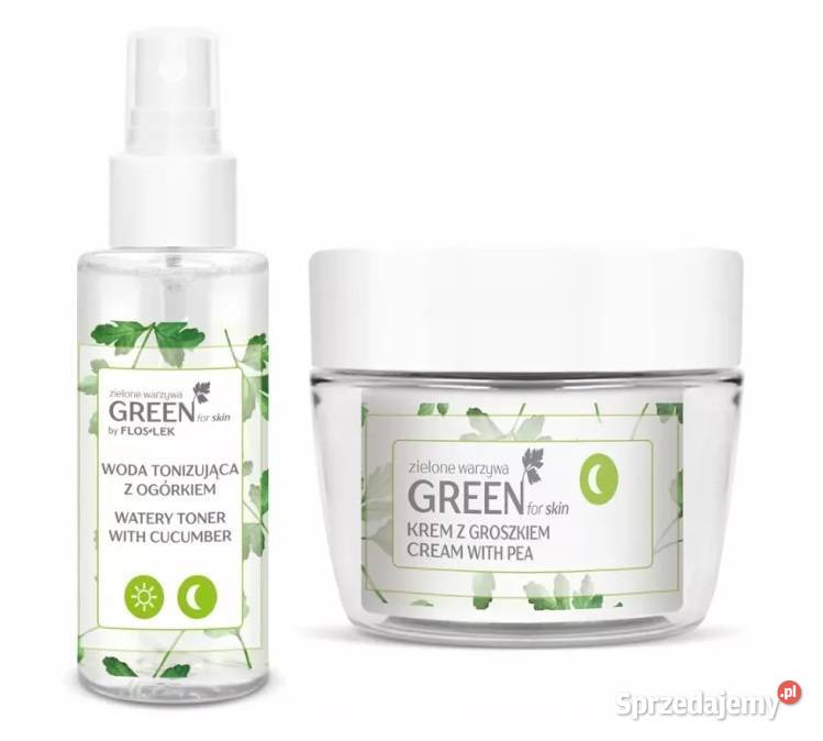 PolishBeauty Green zestaw WODA TONIZUJĄCA KREM z Dla kobiet Strzelce Opolskie