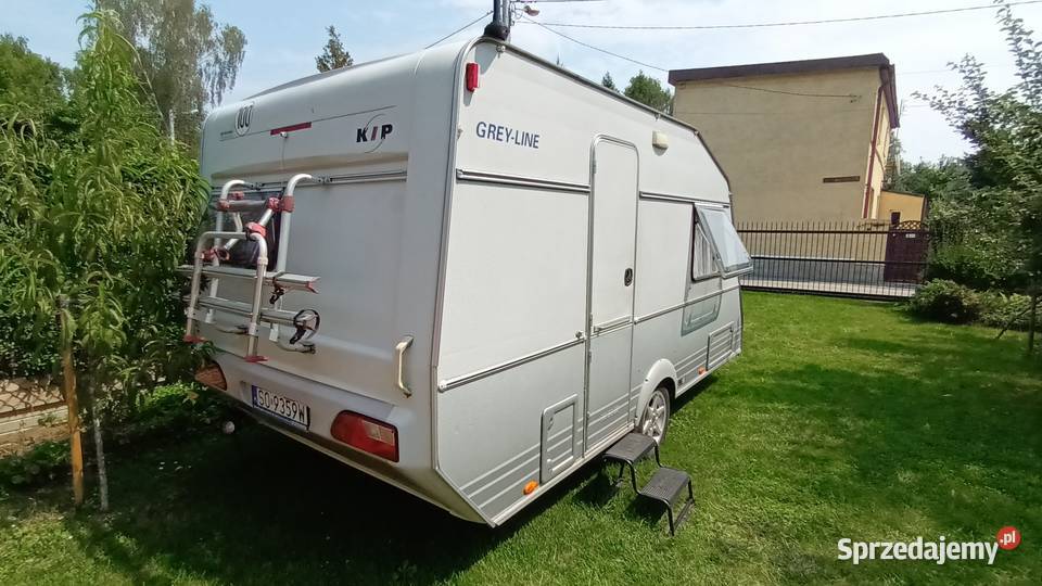 Mała przyczepa kempingowa KiP mover namiot Sosnowiec sprzedam