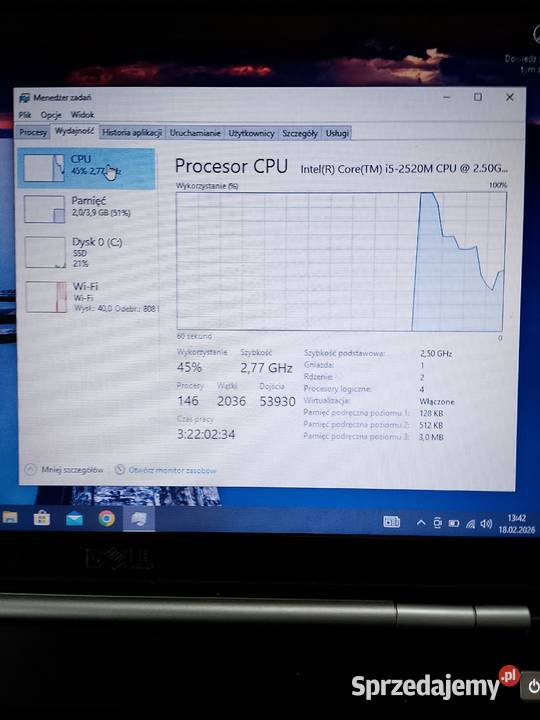 Laptopy Dell intel core I5 i I7 sprzedam