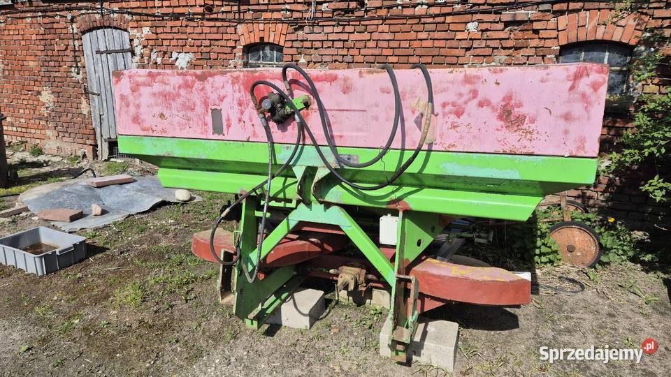 Rozsiewacz nawozów dwutarczowy Agromet nieuszkodzony zachodniopomorskie Boleszewo sprzedam