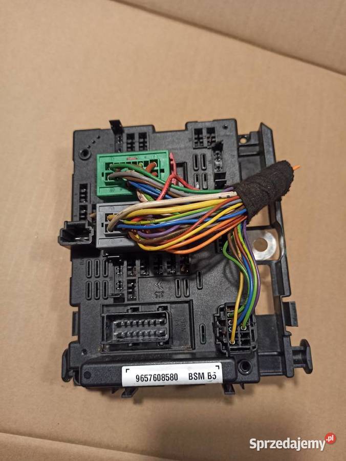 MODUŁ BSM SKRZYNKA 9657608580 PEUGEOT 206 307 Bolesławiec