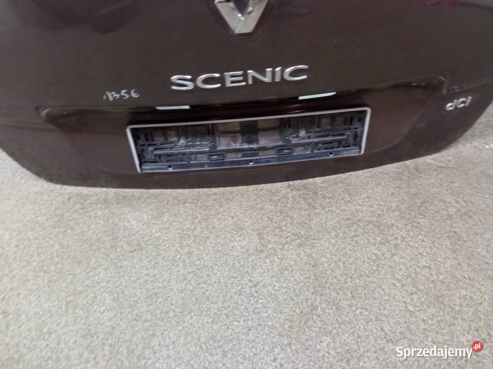 KLAPA TYŁ SZYBA TECNB LIFT FL Renault Grand Rok produkcji 2012