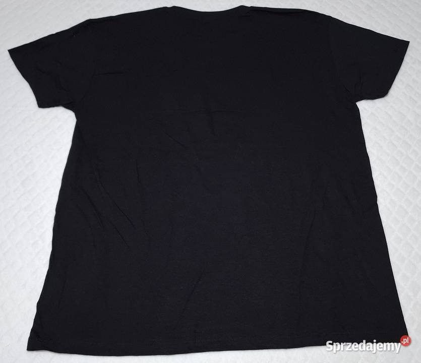 Koszulka krótki rękaw Tshirt czarna Amazon Sols Czeladź