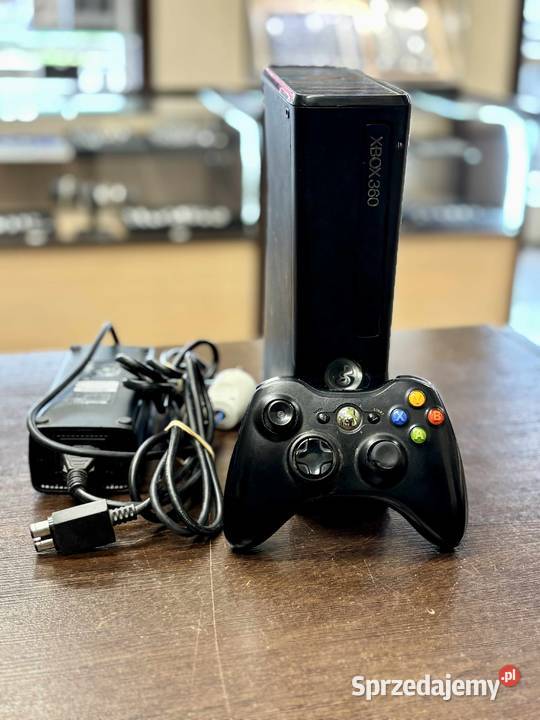 Konsola Microsoft Xbox 360 Slim 250 GB czarny Elbląg sprzedam