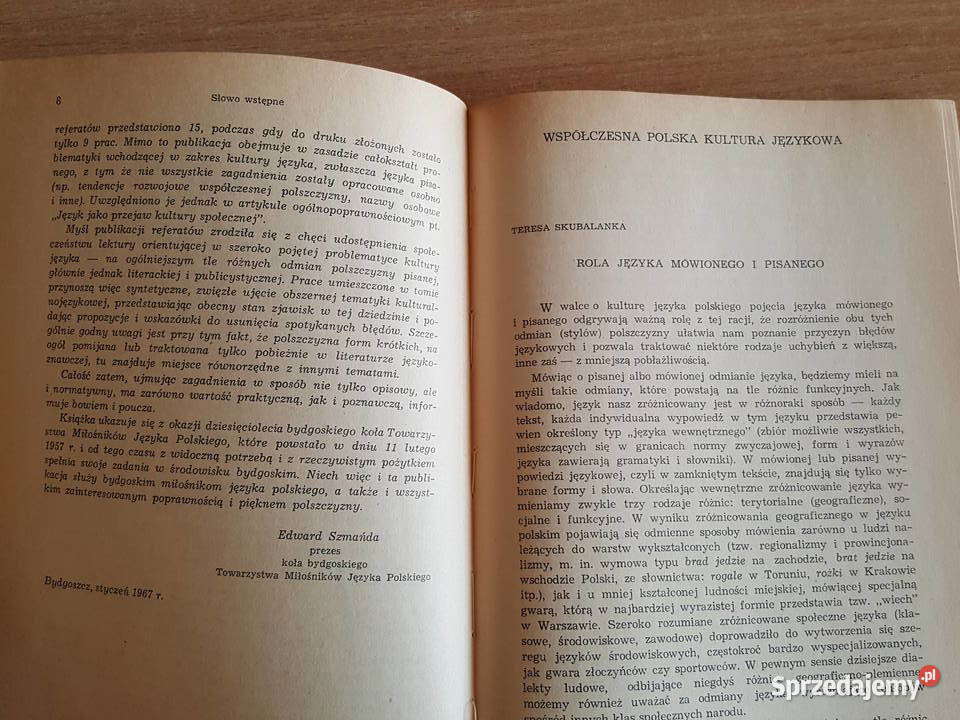 KSIĄŻKA Język polski poprawność piękno ochrona wielkopolskie