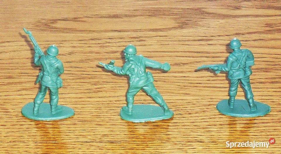 Figurki zabawki repliki plastikowe żołnierzyki 3 lata+ Gliwice