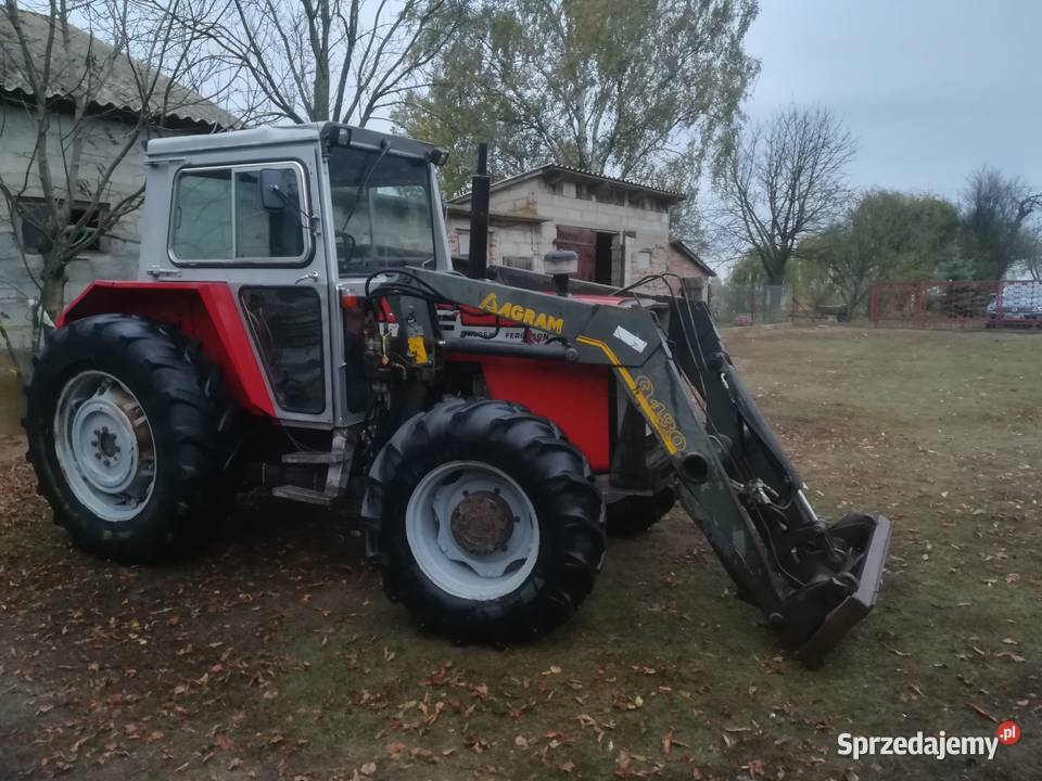 Massey ferguson 590 turZamienieSame Zetor Ładowacz czołowy Ciągniki