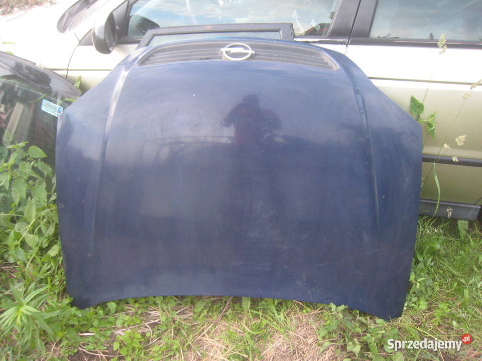 Maska przednia przód granatowa Opel Astra G II małopolskie