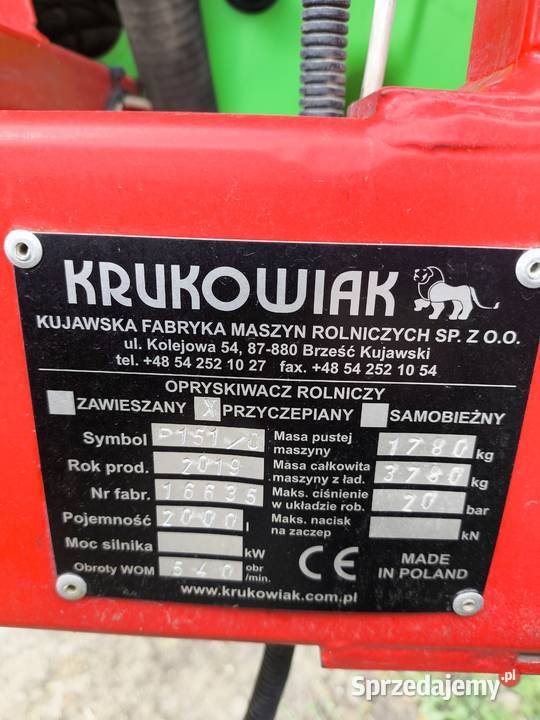 Krukowiak Apollo 200021PHB Krukowiak Kazimierówka