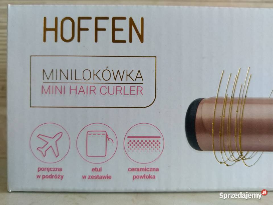 NAJTANIEJ Mini Lokówka Podróżna Ceramiczna Etui Dom i Ogród śląskie