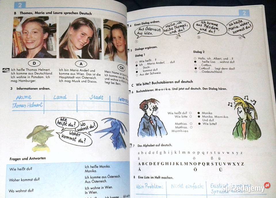 Deutsch als Fremdsprache fr Jugendliche Cz 1 Rok wydania 1995 lubelskie Chełm