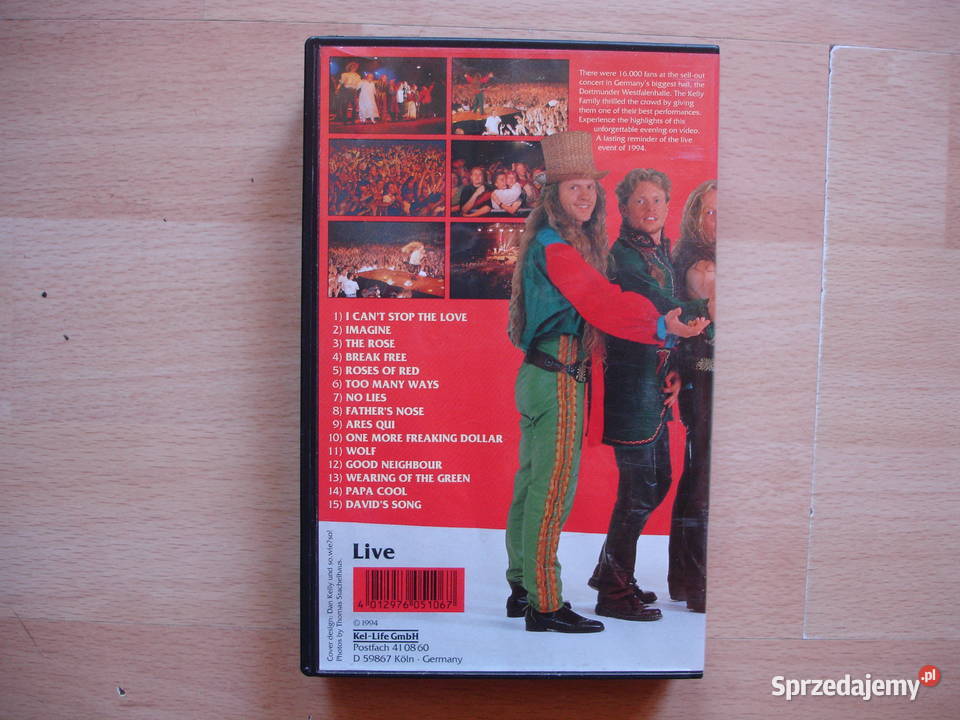 The Kelly Family kaseta VHS Zielona Góra sprzedam