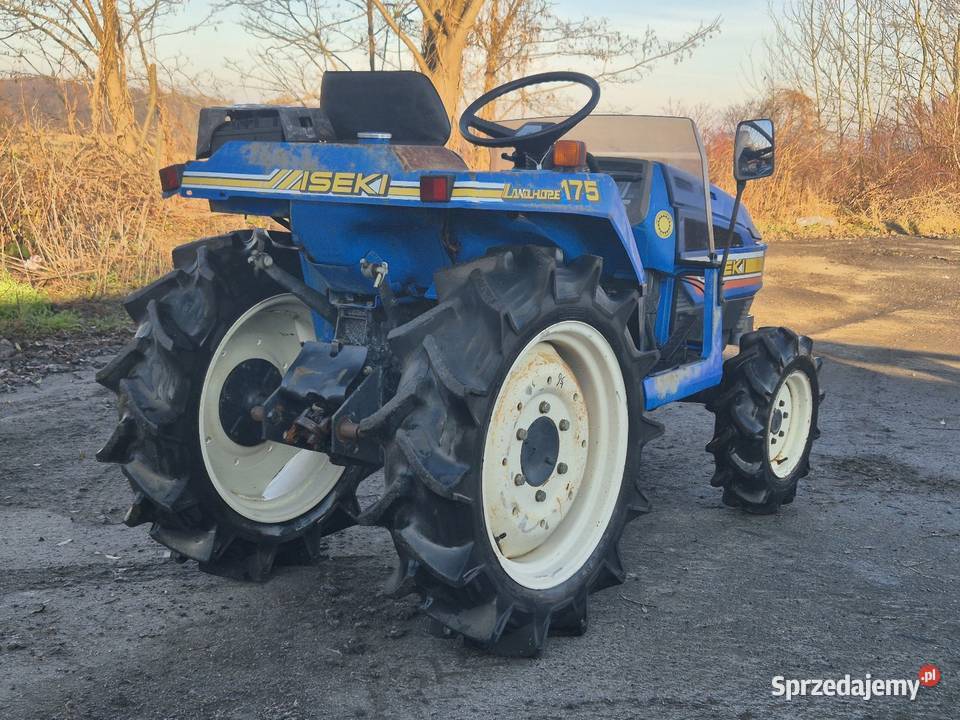 Traktorek ISEKI TU175F 17 44 Wspomaganie Wspomaganie kierownicy Małuszyn