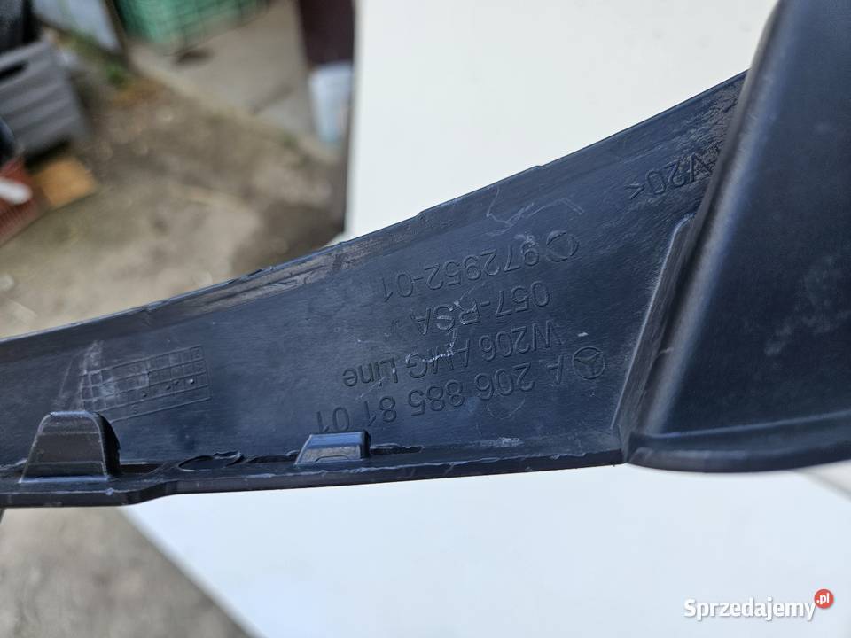MERCEDES W206 AMG WZMOCNIENIE ZDERZAKA PRZÓD osobowe Wzmocnienia, belki i wsporniki Międzychód