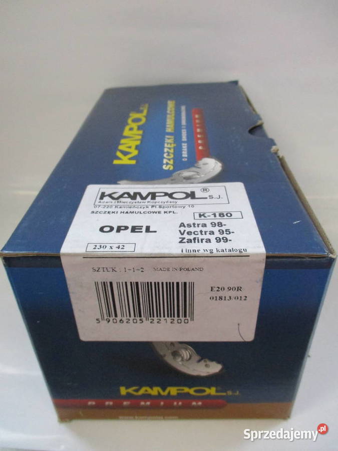 Szczęki hamulcowe Opel AstraVectra Zafira 94 Łódź