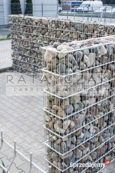 Gabion gabiony Ogrodzenie 100m Frontowe Kosze z Budownictwo i akcesoria Gniewkowo sprzedam